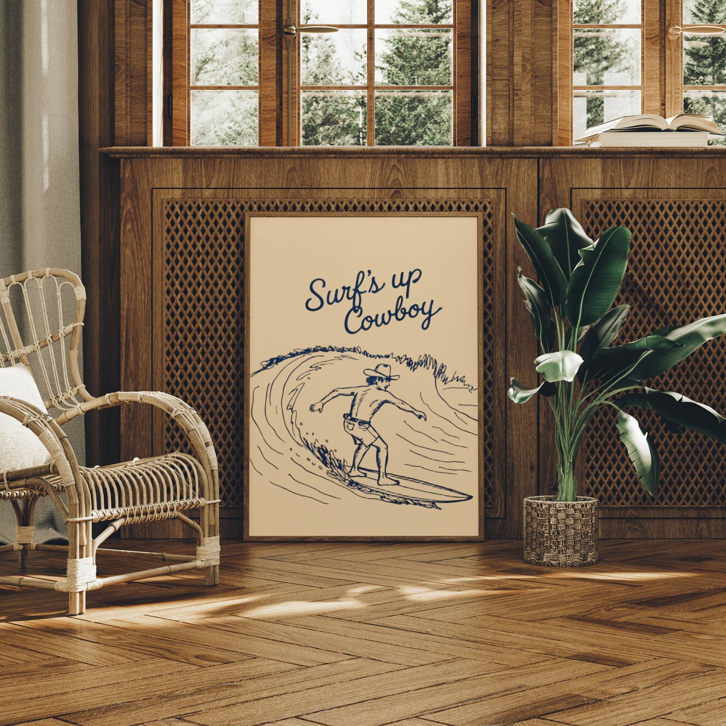 Riding Waves In Ranch Hand Style