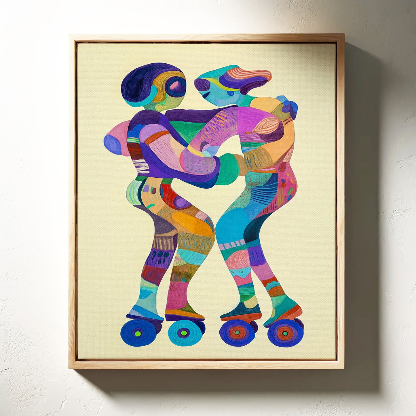 Roller Disco Paints Love Stories