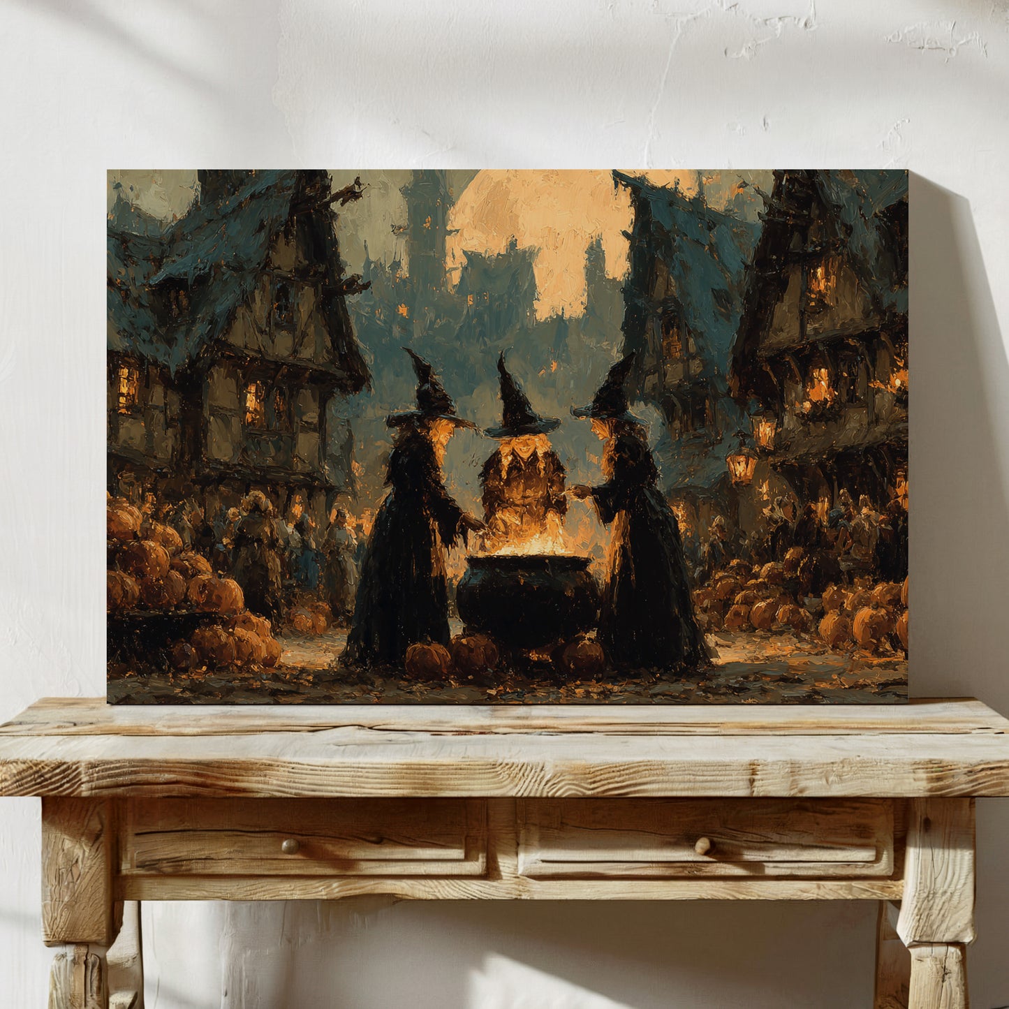 Gathering Beneath the Harvest Moon