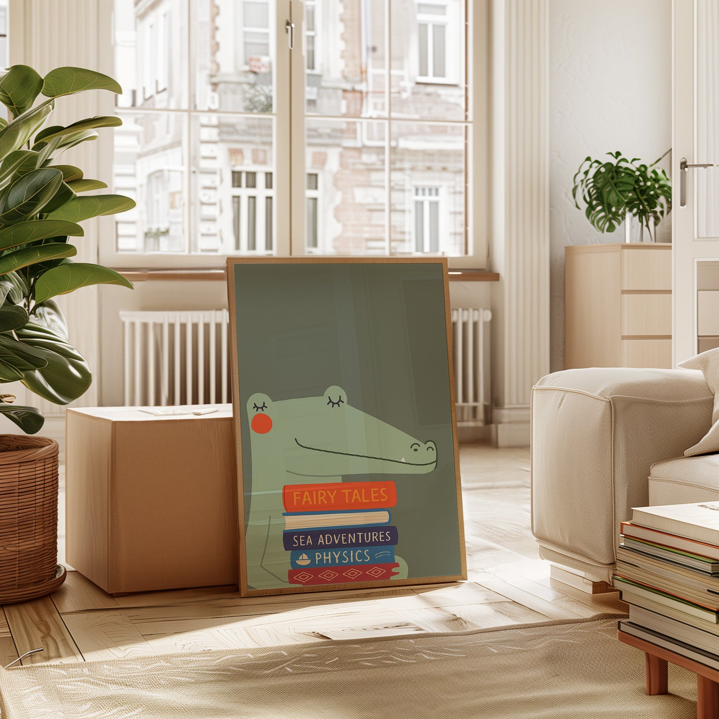 Bookish Gator Dreams of Fairy Tales