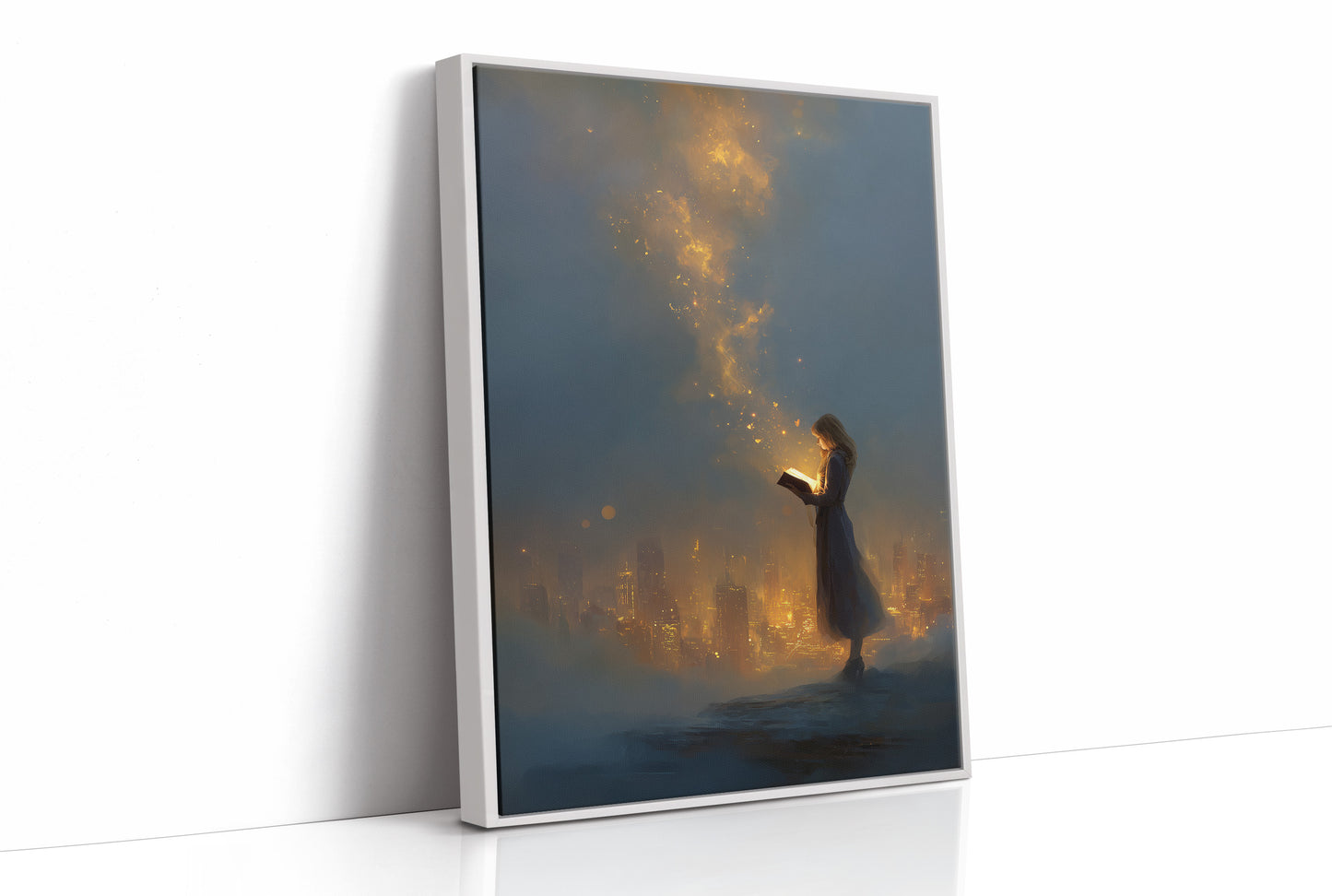 Words Ignite Golden Galaxies