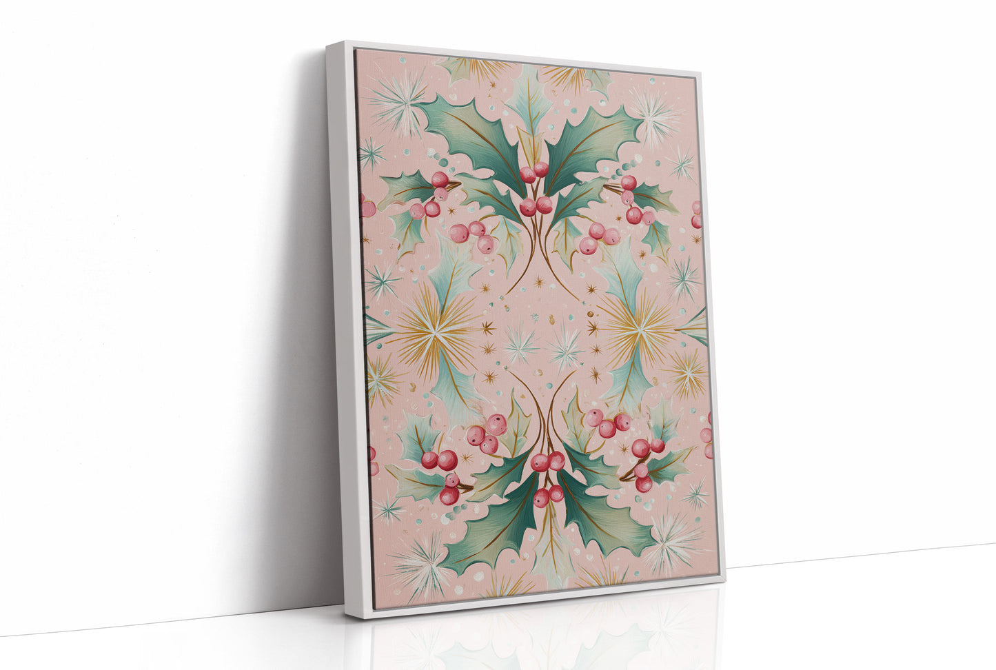 Holly Berries Dance In Winter Light