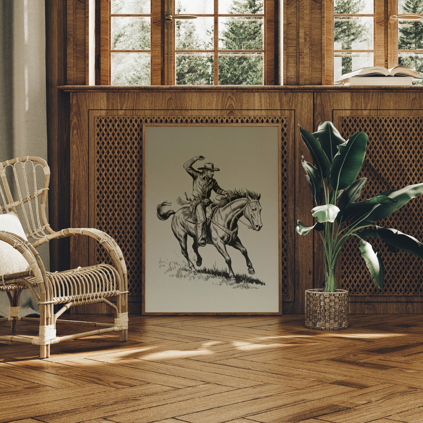 Prairie Wind Races Through Reins