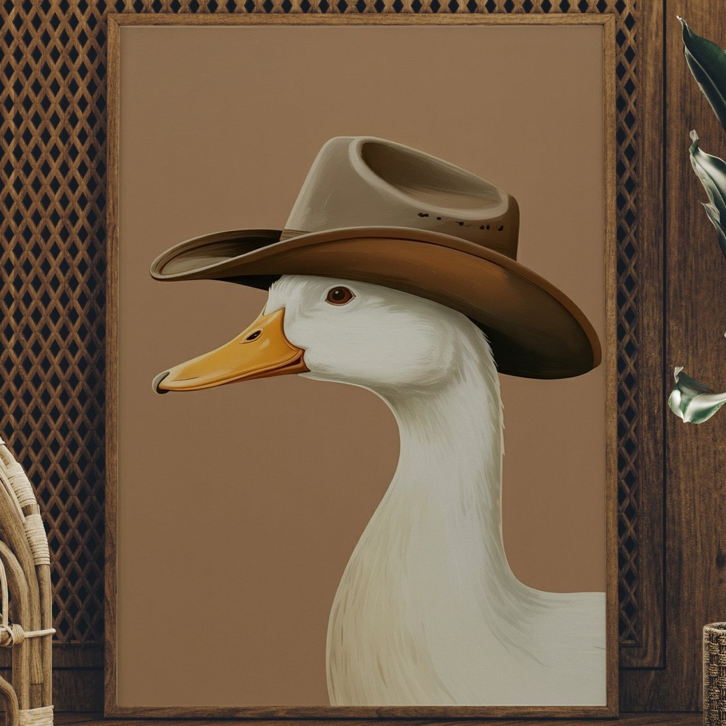 Barnyard Baron Tips His Hat