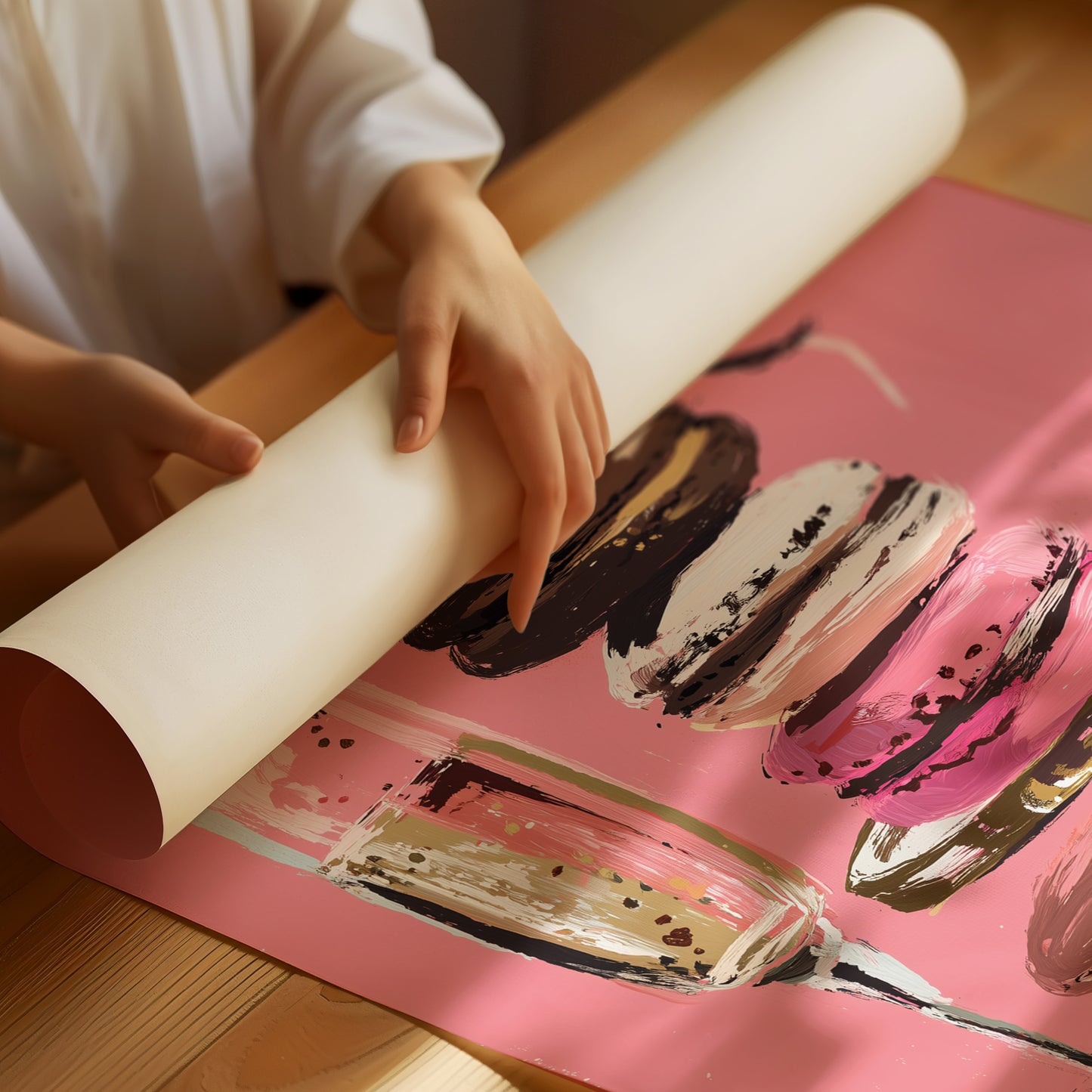 Champagne and Macarons: A Confectionary Tower