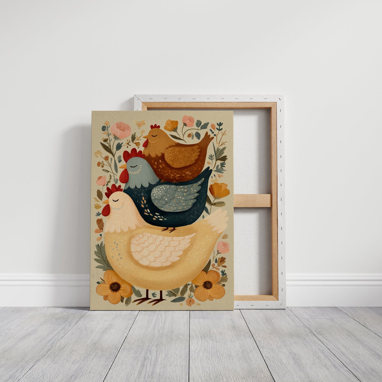 Roosters Tell Folk Art Tales