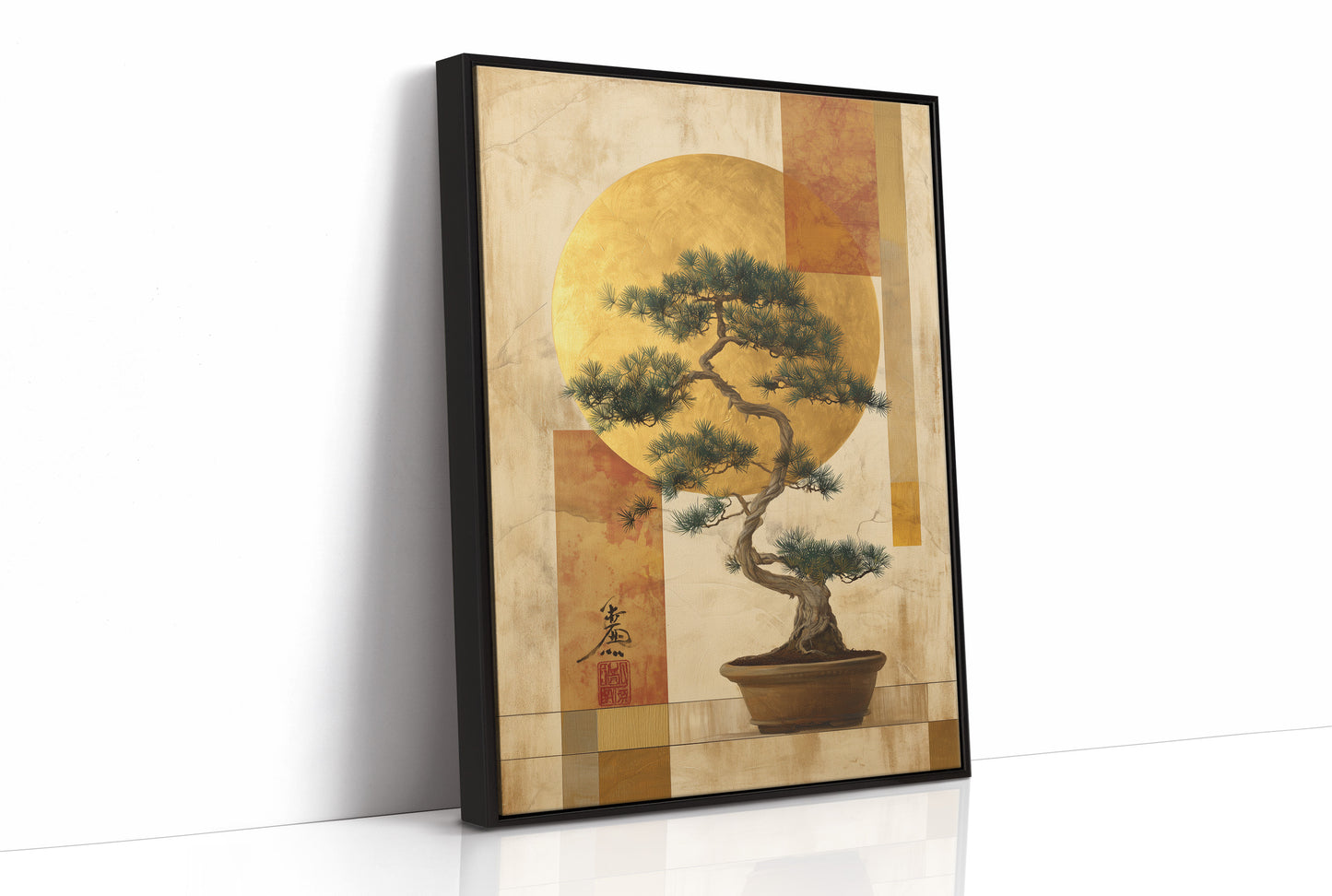 Bonsai Tales In Golden Hours