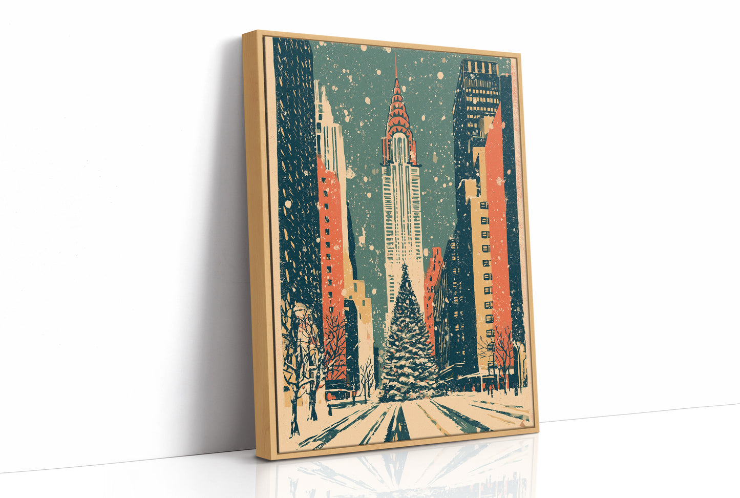 Chrysler Building Snowfall Stroll