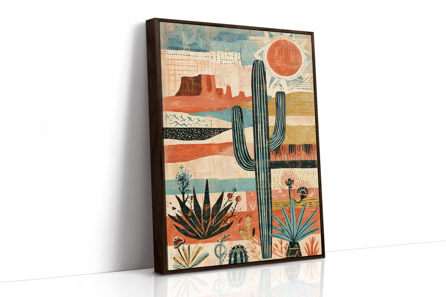 Mid-Century Desert: Saguaro Sun