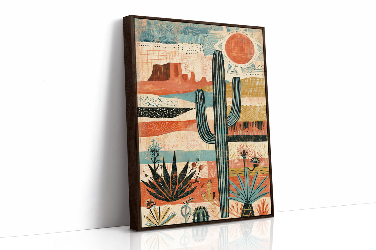 Patchwork Desert, Radiant Sun