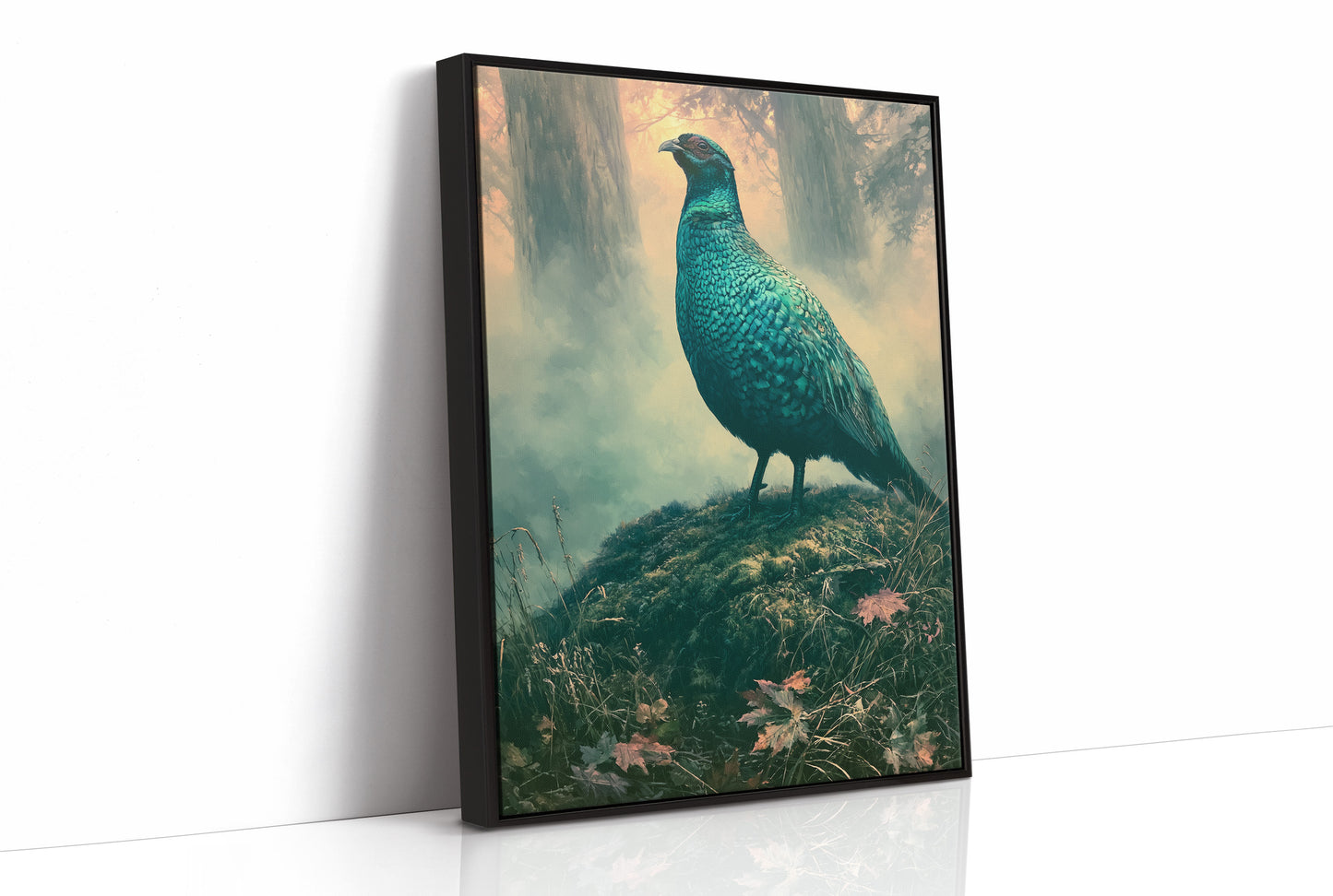 Turquoise Sentinel at Sunrise