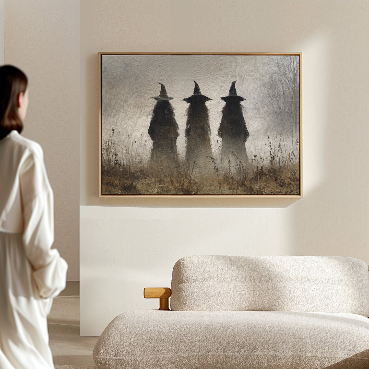 Three Figures in the Mist