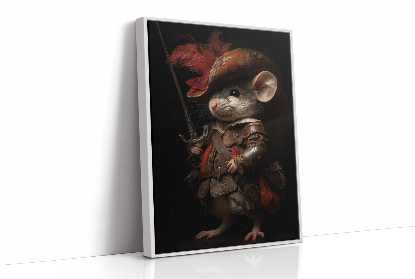 Noble Mouse In Royal Armor