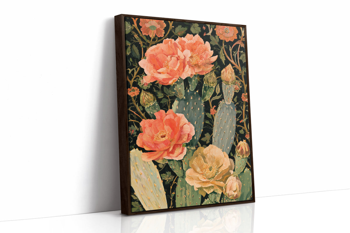 William Morris Meets the Prickly Pear
