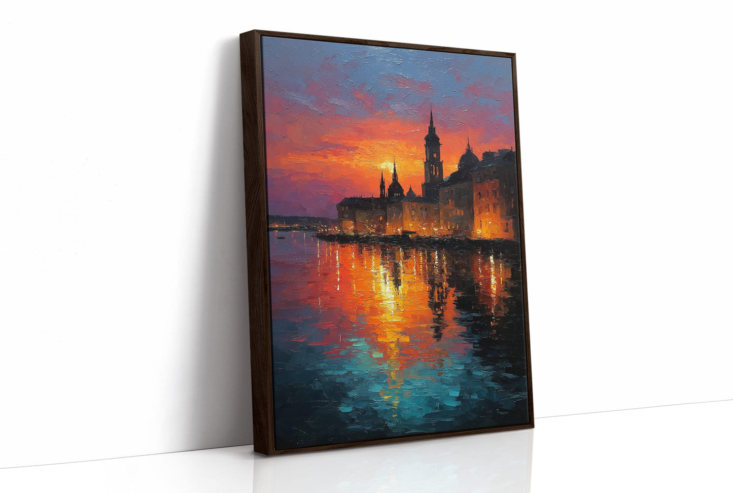The City That Glows at Dusk