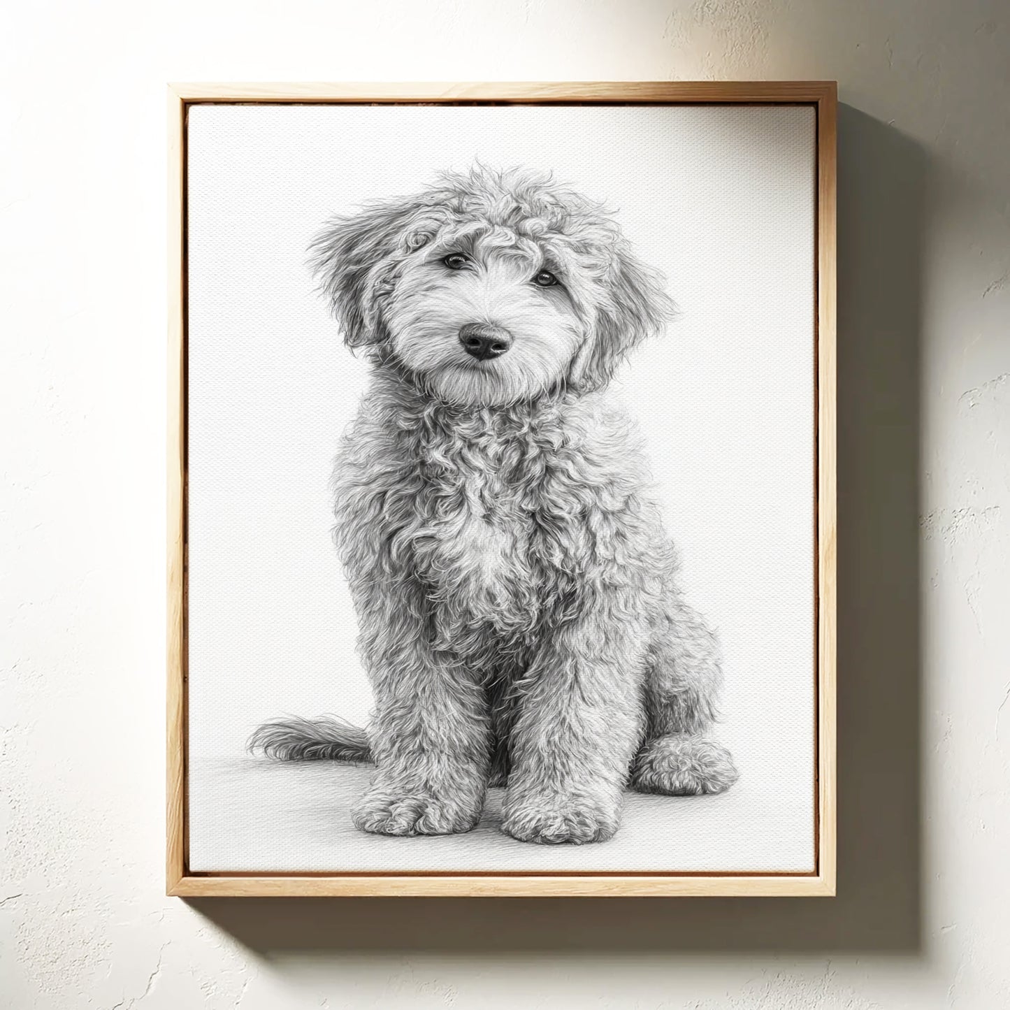 Curly Coat and Kind Eyes