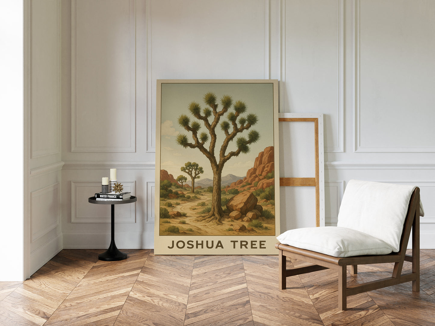 Joshua Tree Desert Landscape Art Print
