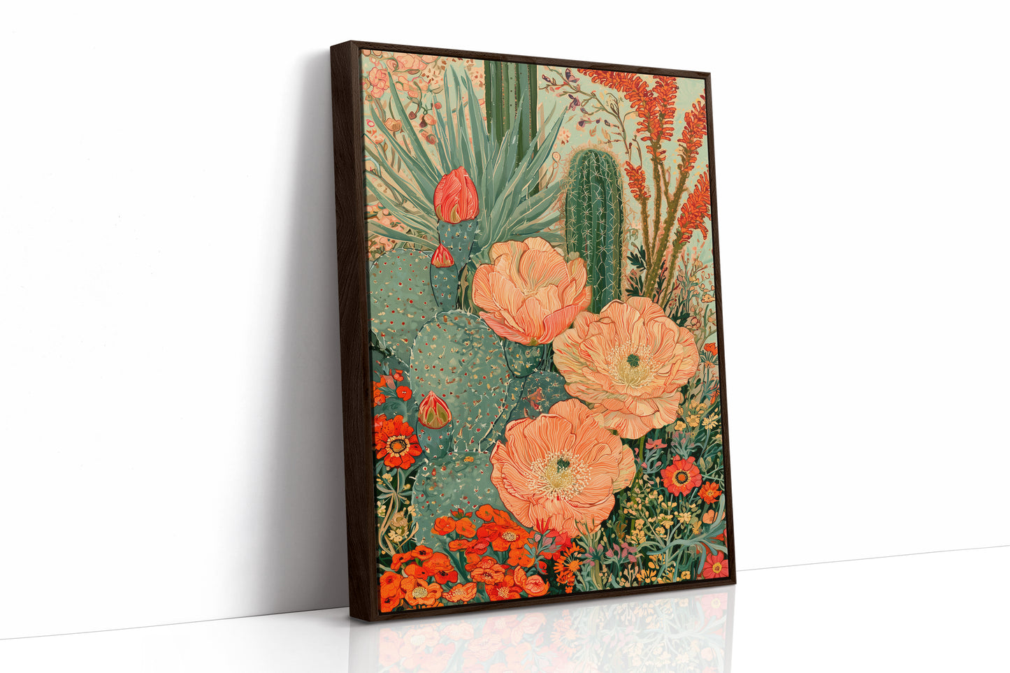 Desert Garden in Full Bloom