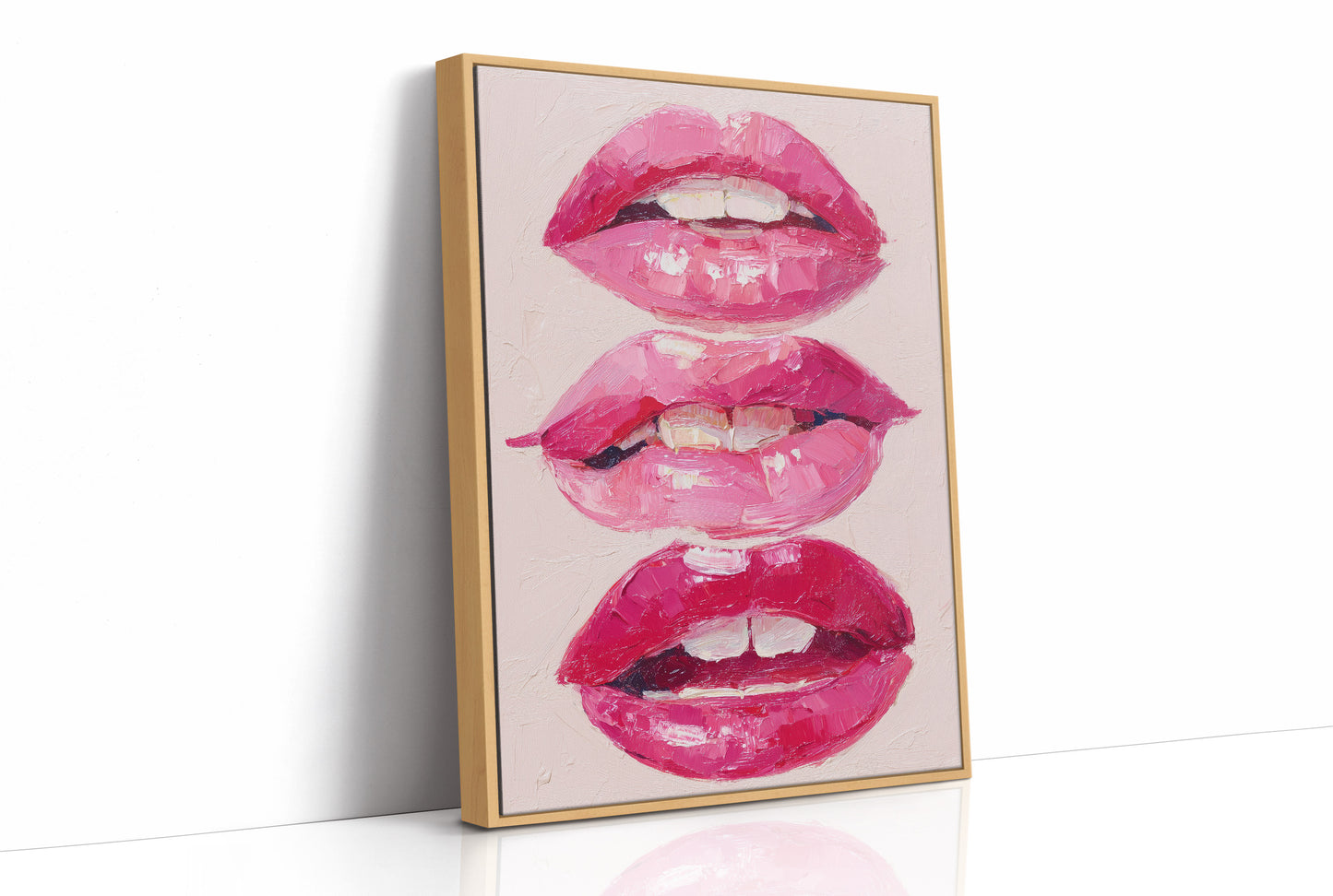 Painted Pout, Impasto Kiss