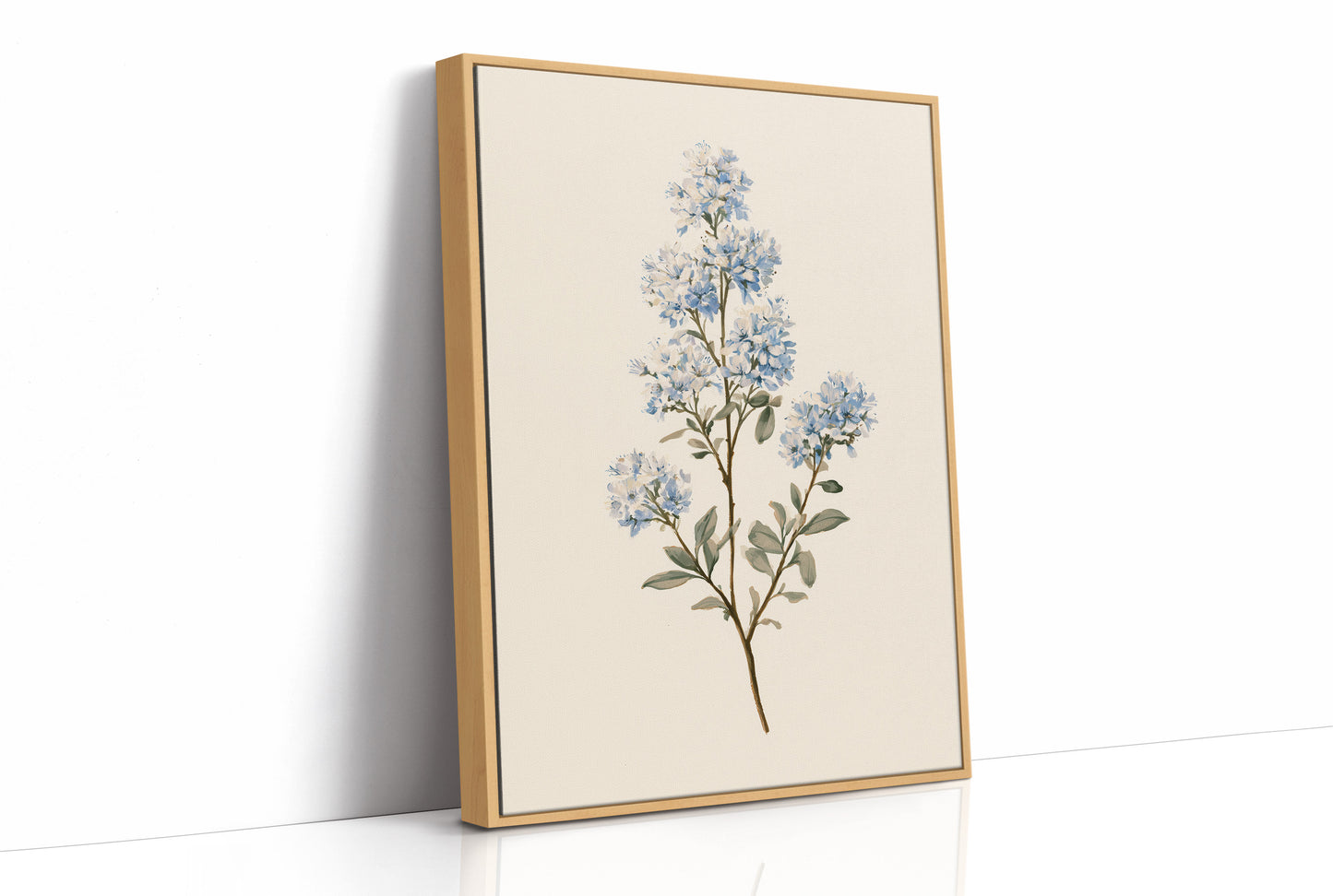Lilac Blossom On Cream