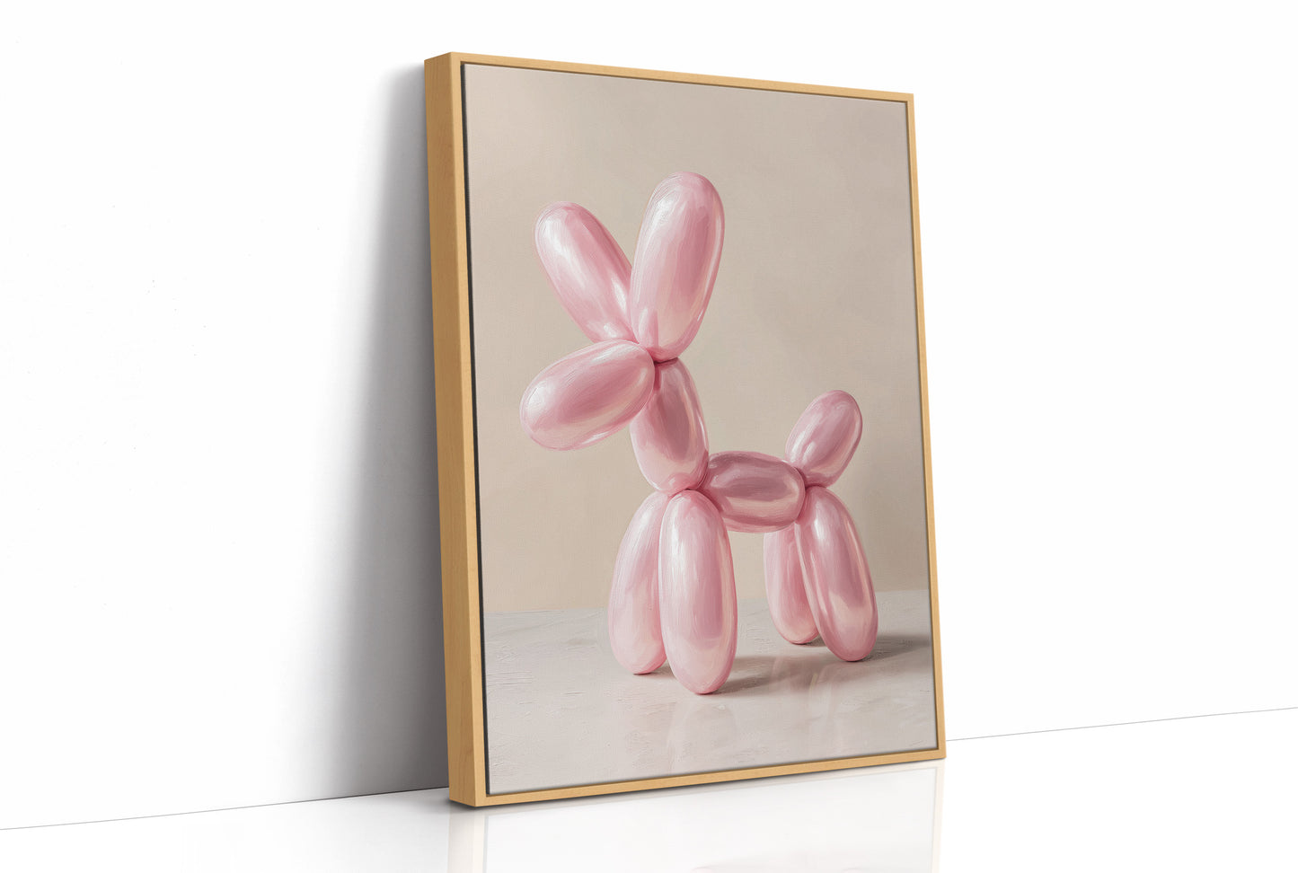 Pink Balloon Pup, Frozen Shine