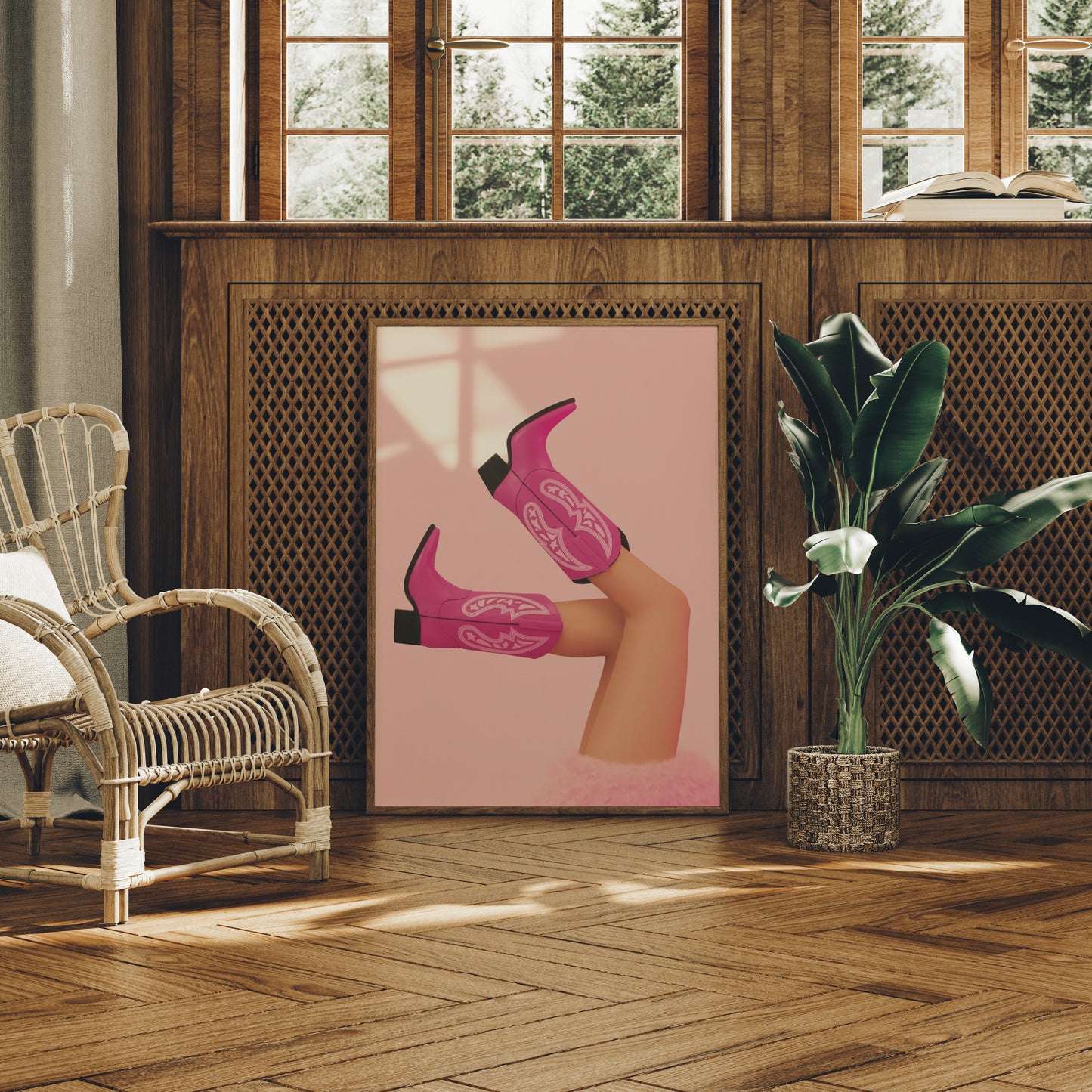 Pink Boots Paint Summer Stories