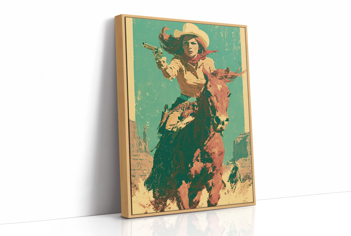 Dust and Grit: The Cowgirl's Charge