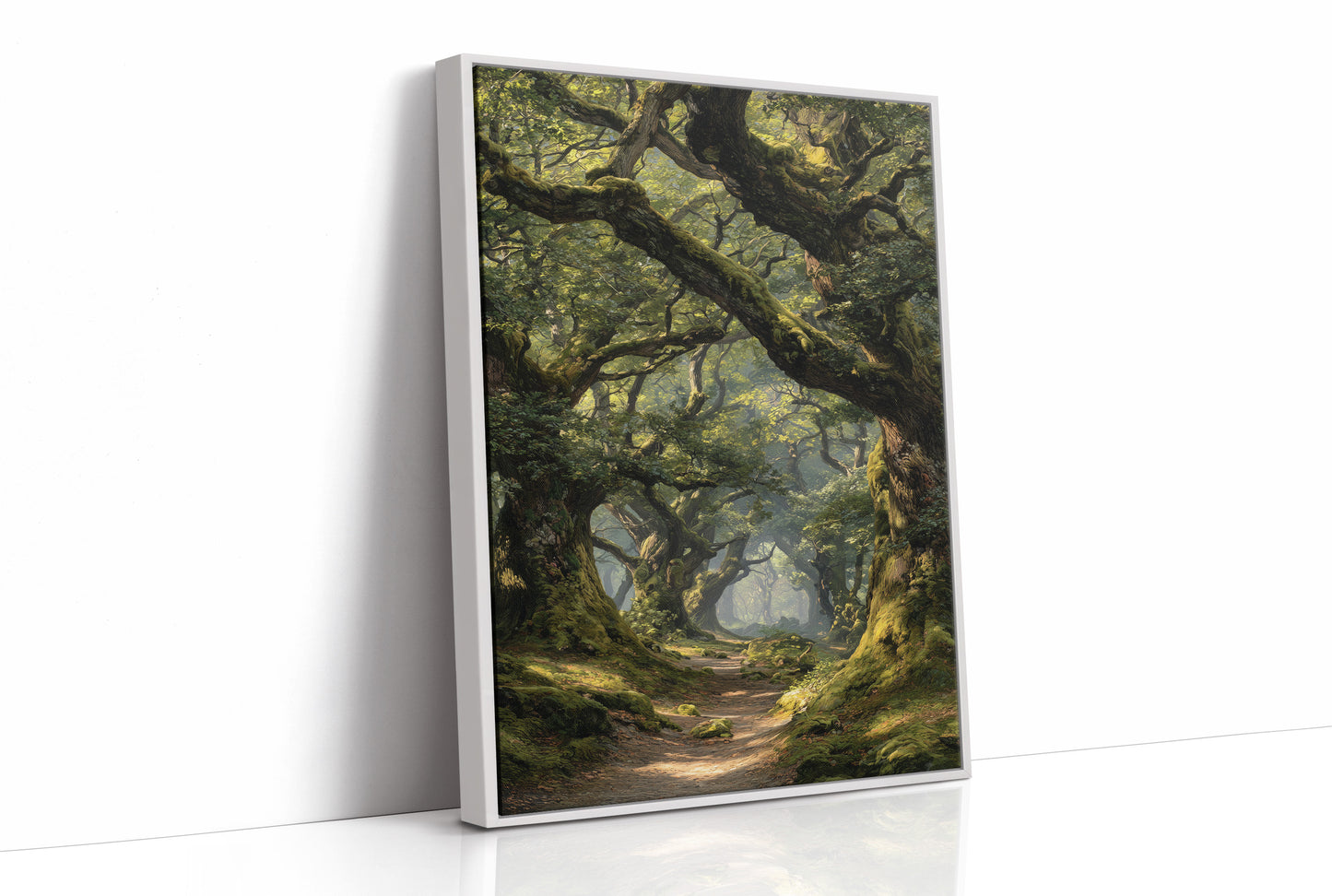 Ancient Oaks Guard Silent Passage