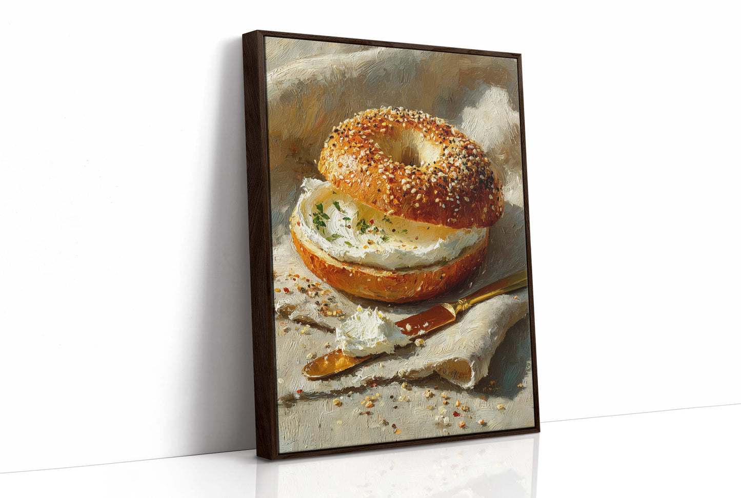 Everything Bagel, Painted With Reverence