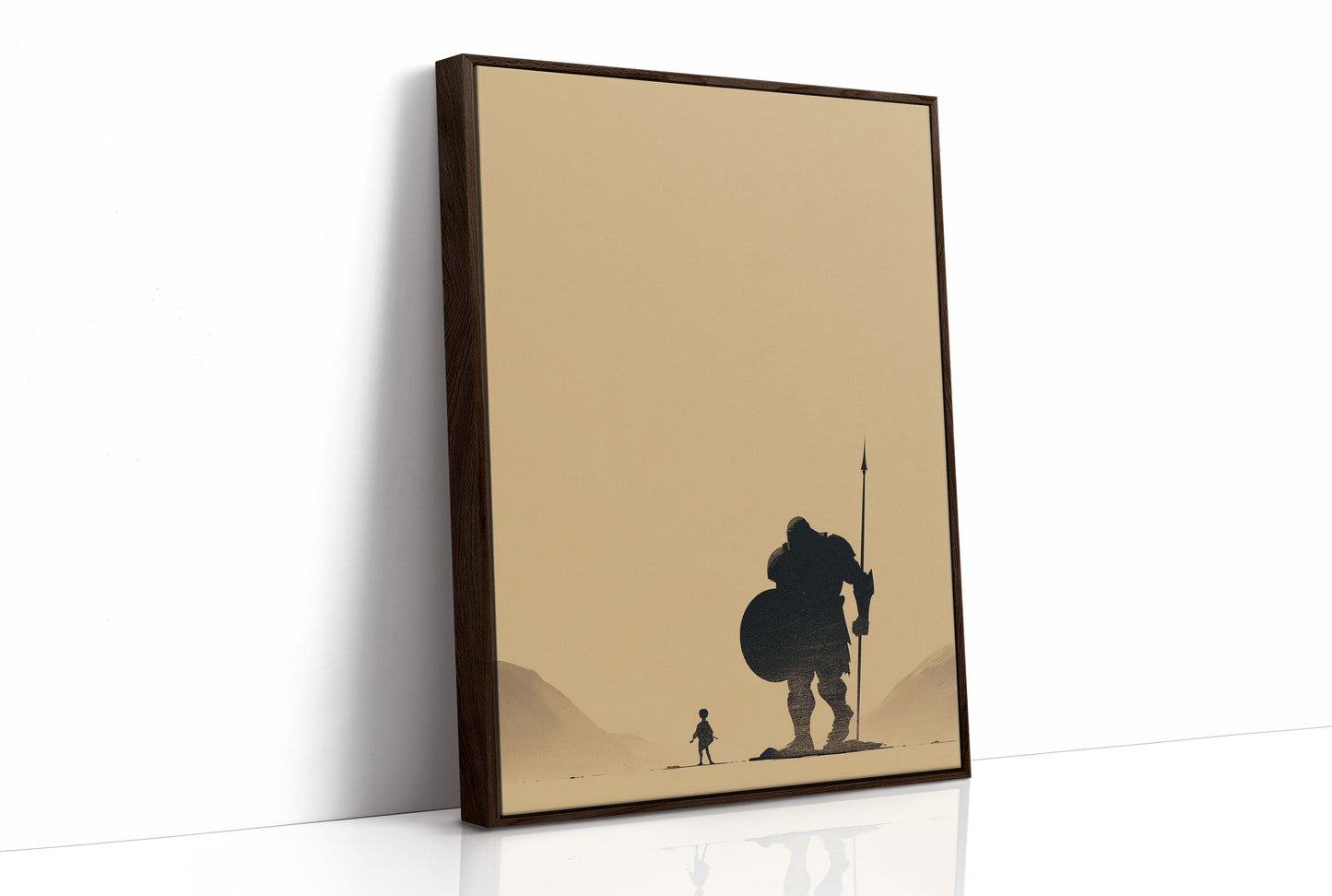 Shadows of Legends Across Desert Sands