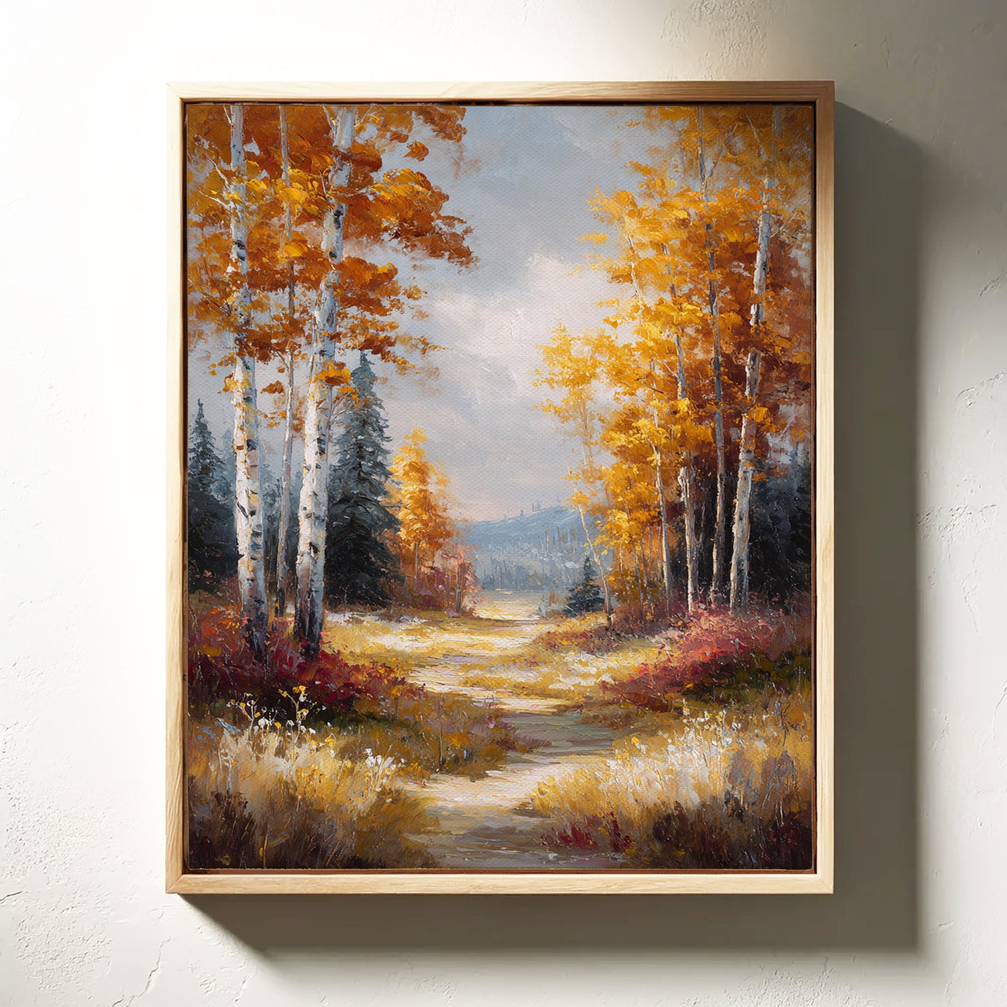 Path Through Golden Leaves