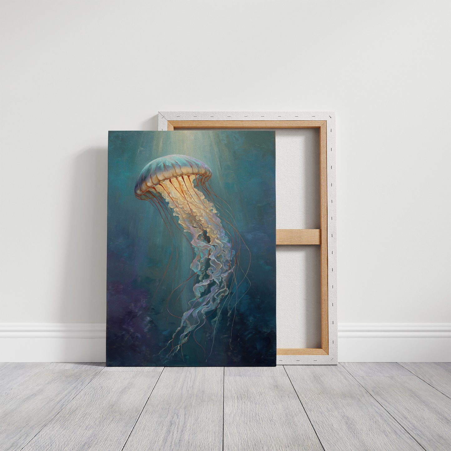 Luminous Dancer Of Ocean Depths