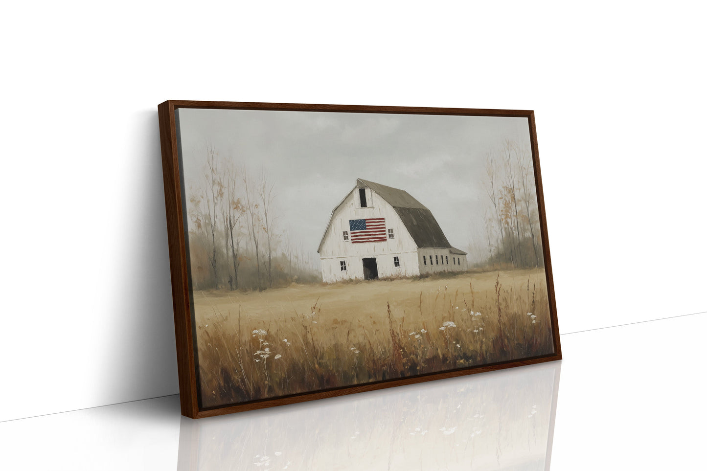 Prairie Stars Above Heartland Barns
