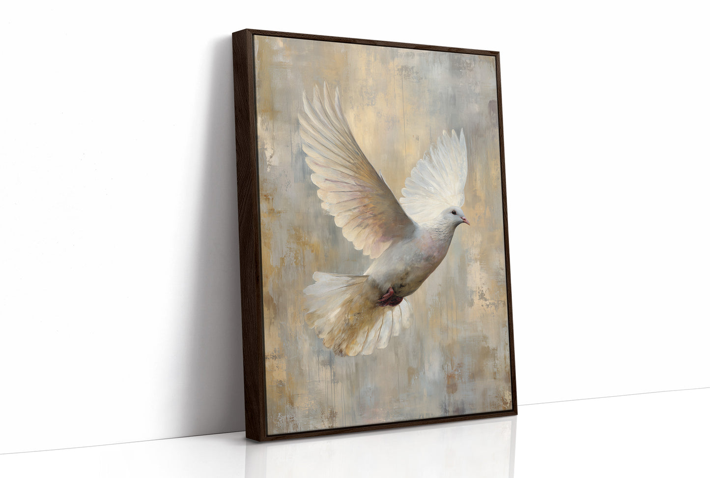 Celestial Messenger in Golden Light