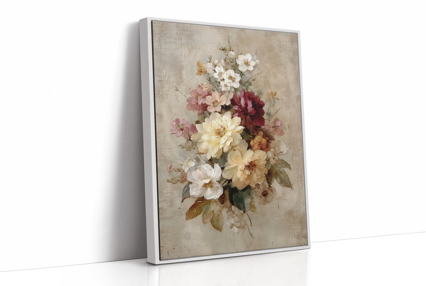 Peonies Against Midnight Walls