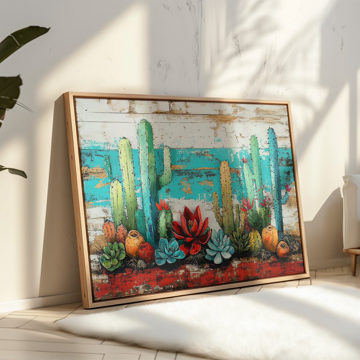 Desert Blooms Paint Turquoise Dreams