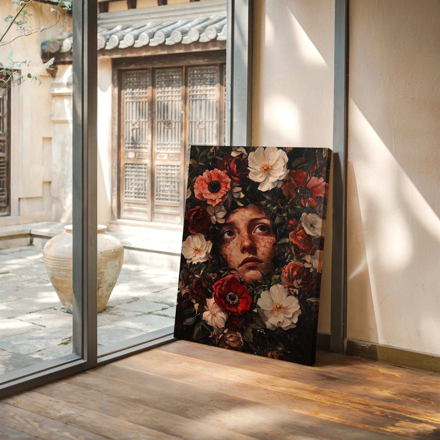 Fading Bloom Portrait