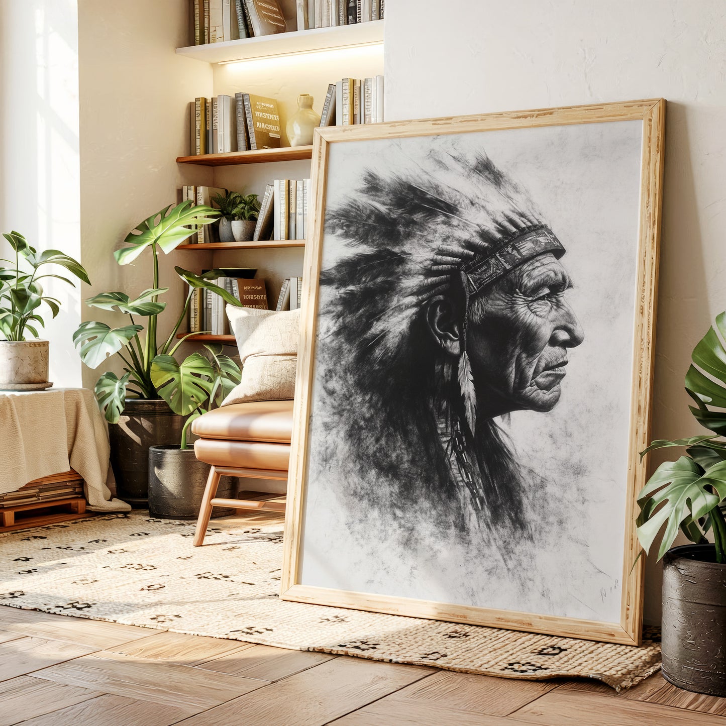 Elder Spirit in Charcoal