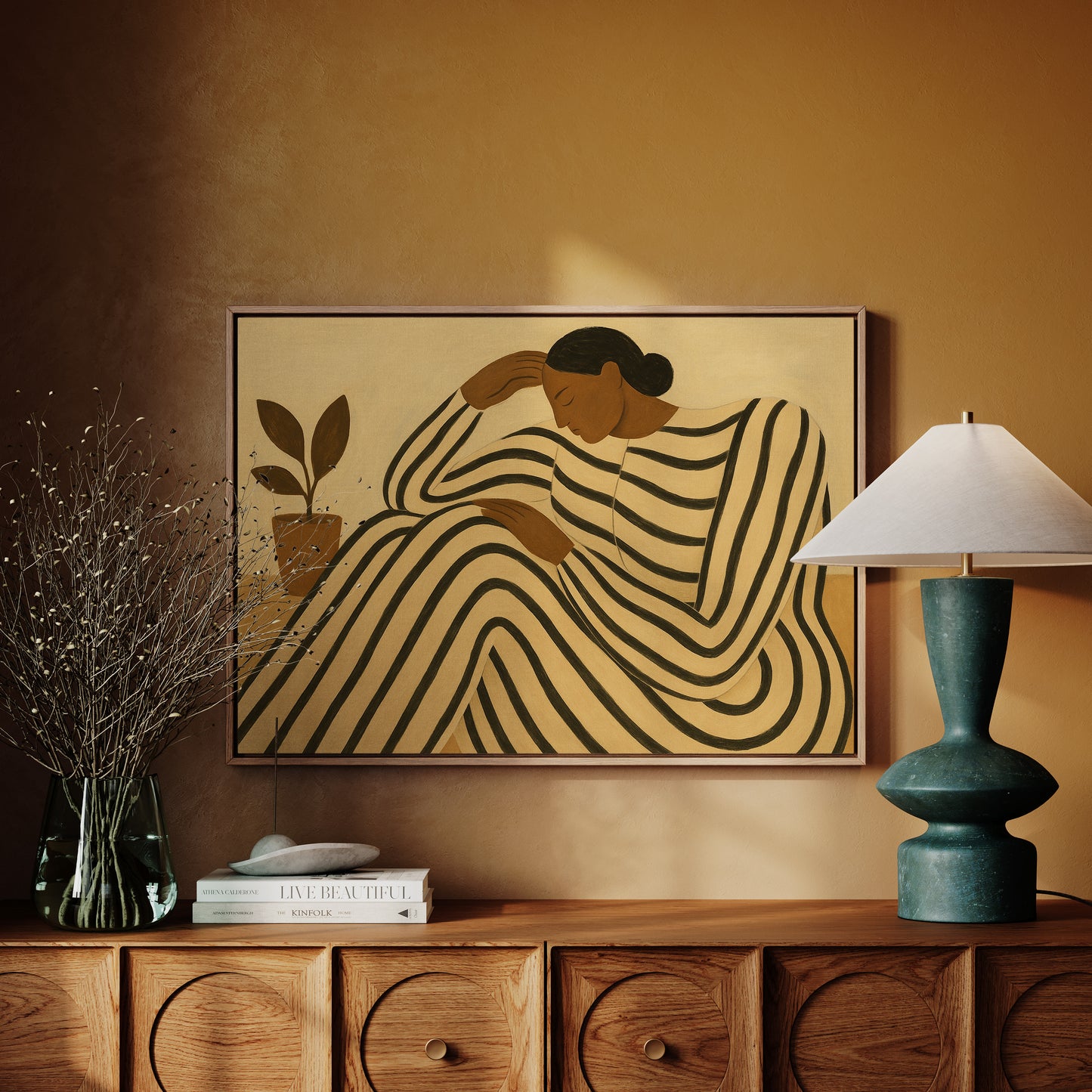 Striped Silence and Stillness