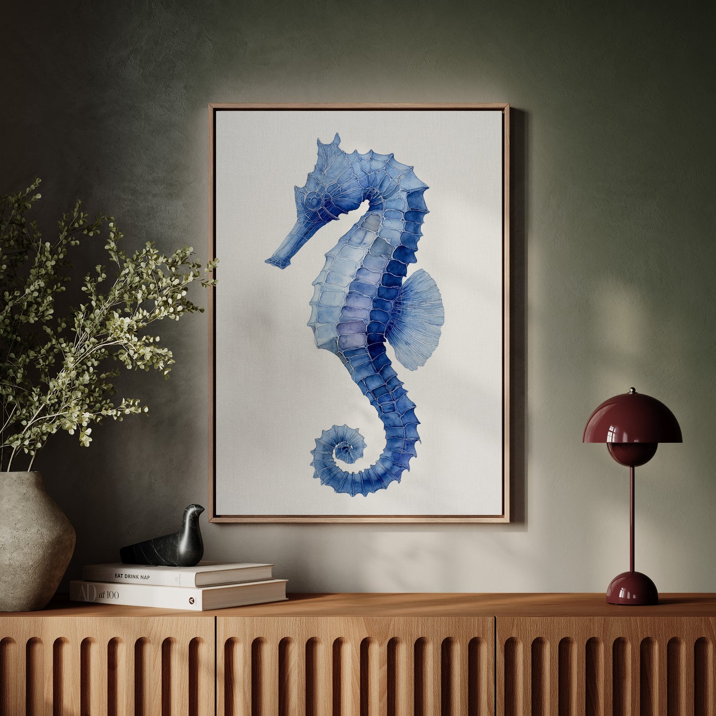 Beneath Tides of Cerulean Grace