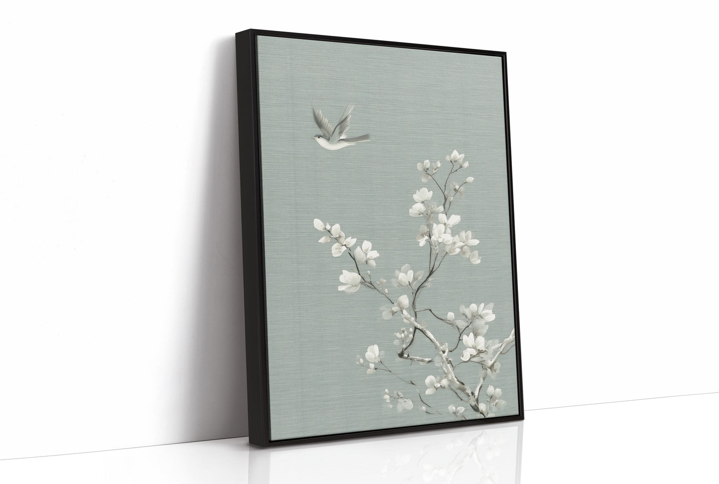 Soft Blossoms On Morning Linen