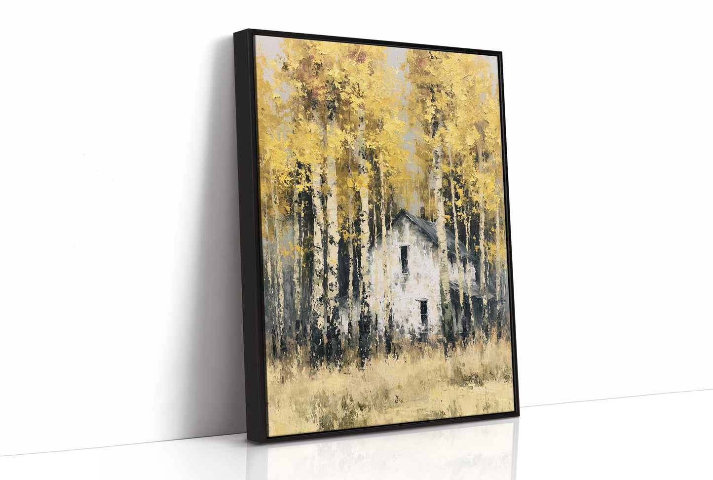 Farmhouse Hiding in the Aspens