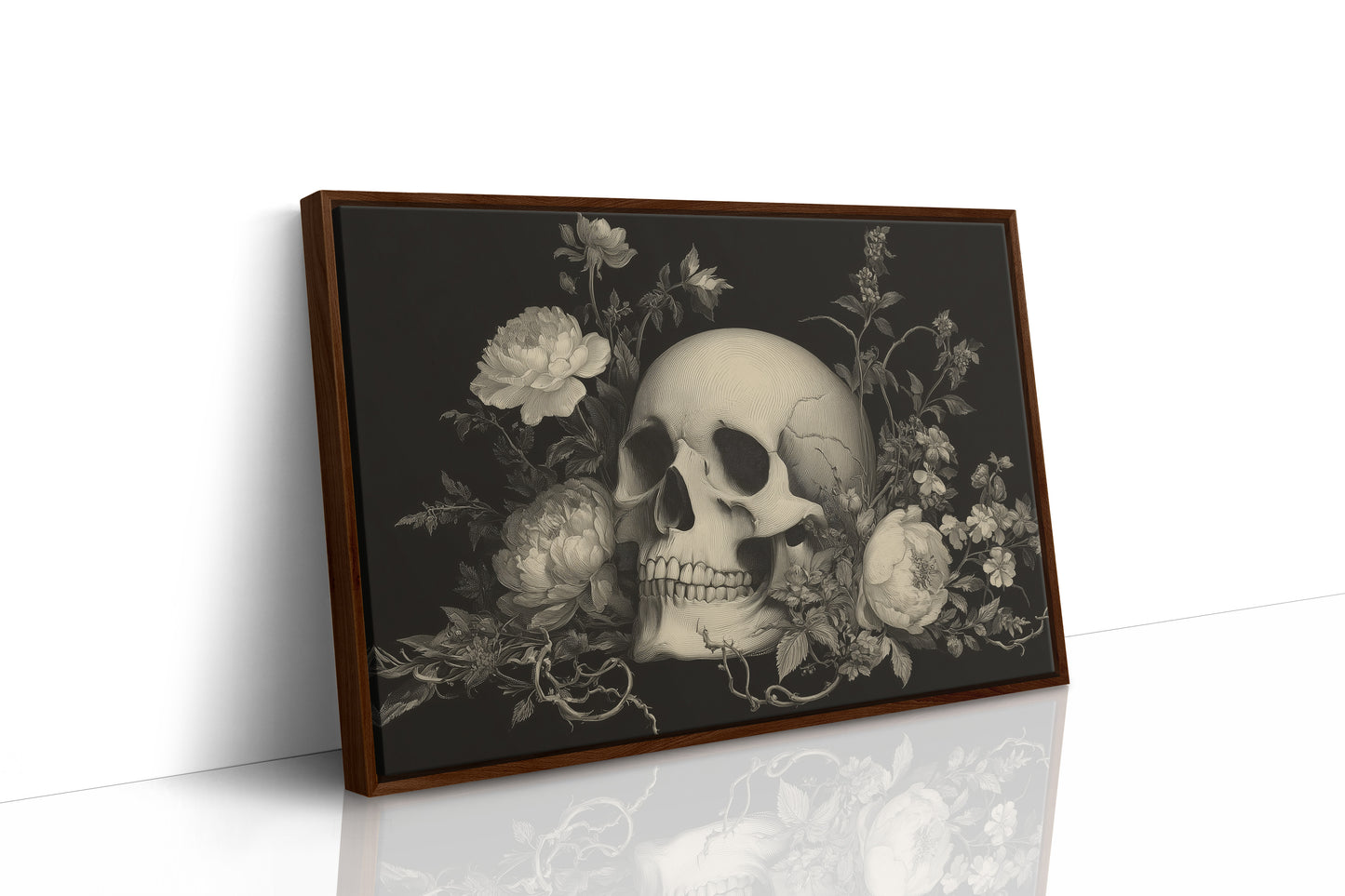 Peonies Bloom In Midnight's Garden