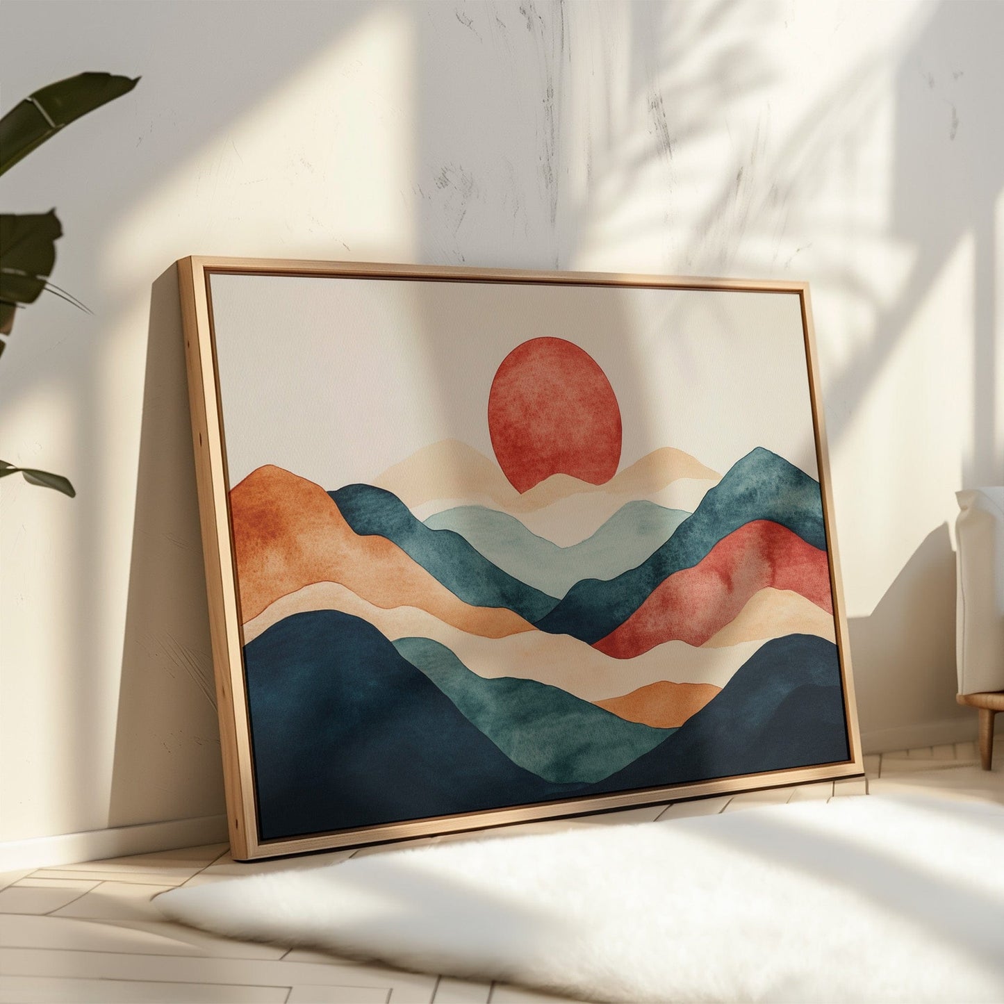 Mountains Flow Like Ocean Waves