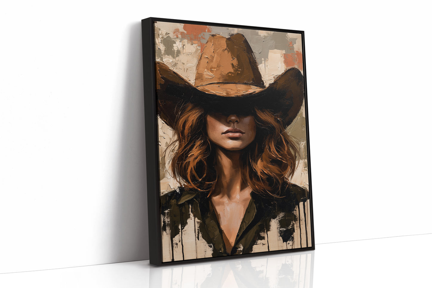 Caramel Brim, Copper Hair, Full Shadow