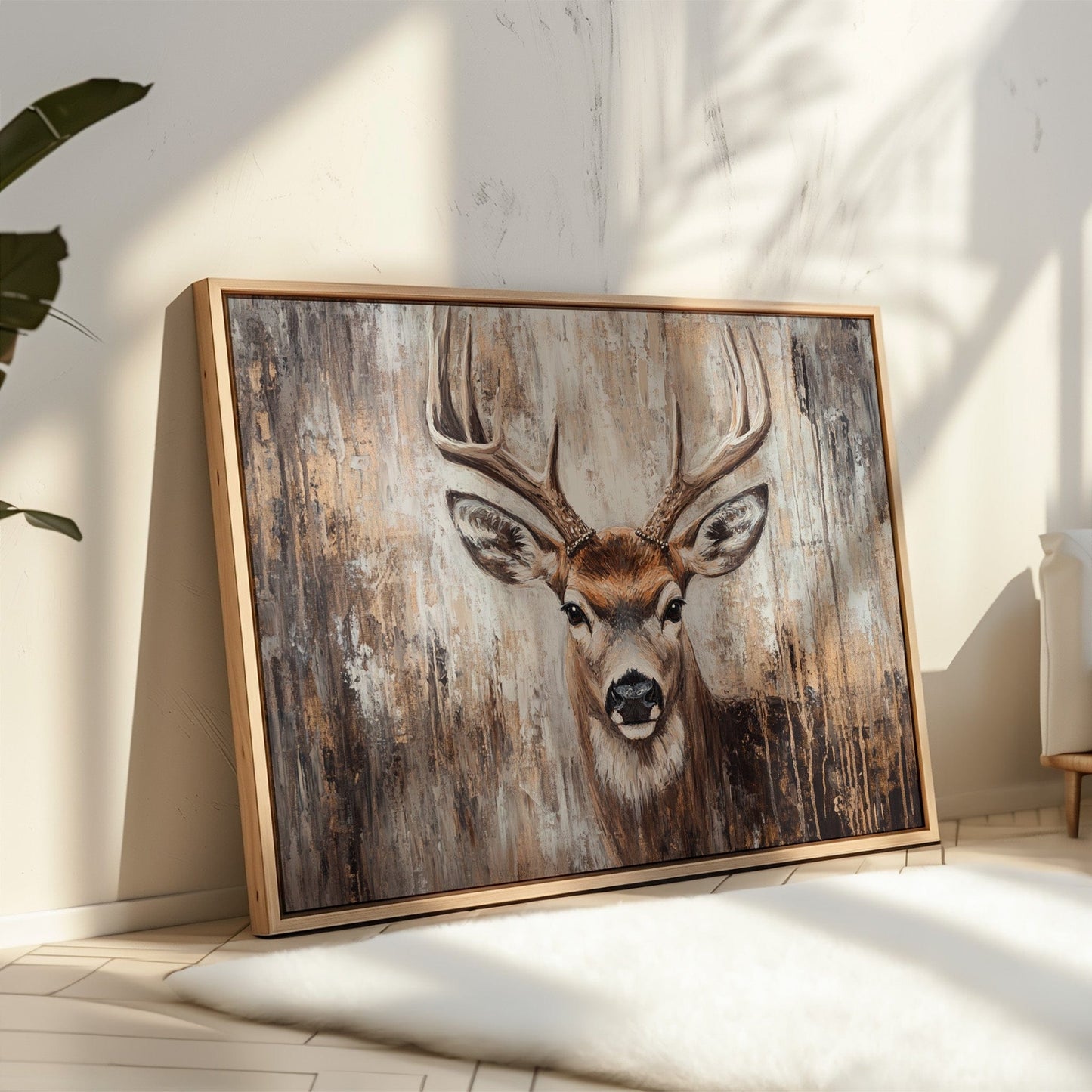 Noble Buck In Winter Light