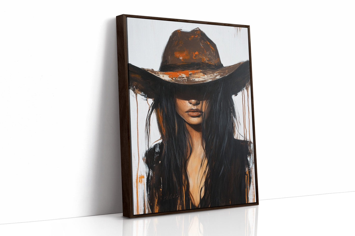 Ember Noir – Western Cowgirl Wall Art
