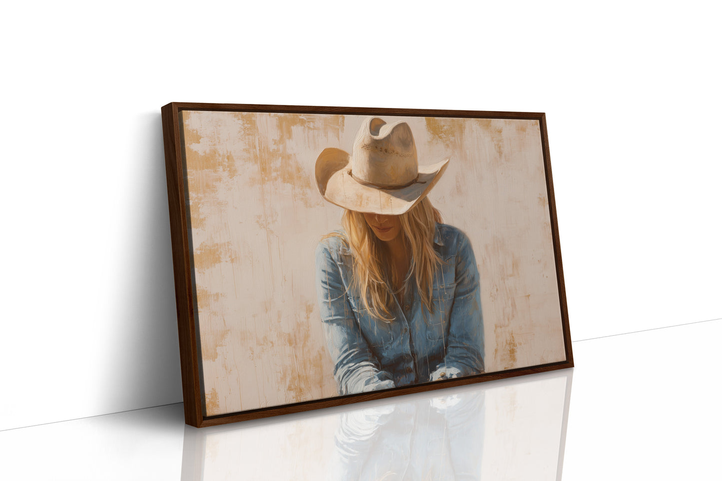 Quiet Thoughts Under Wide Brim