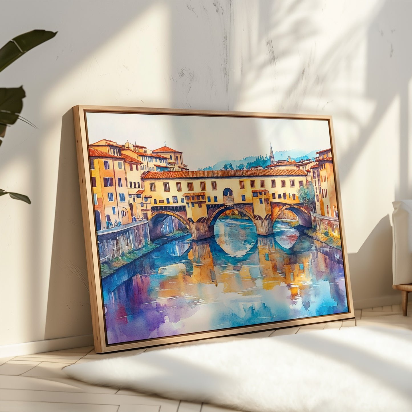 Ponte Vecchio Mirrors Summer Dreams