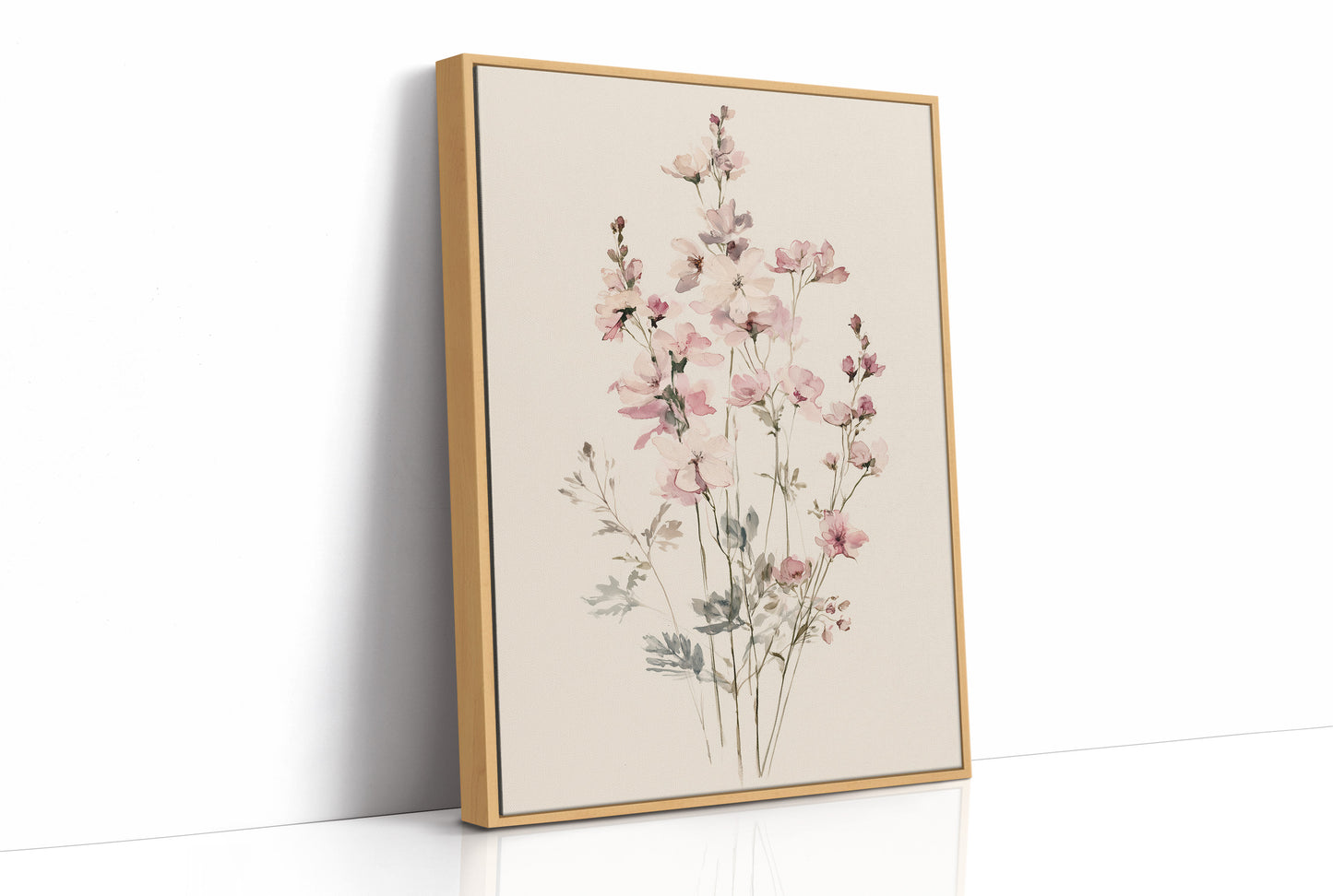 Wildflower Stems in Watercolor